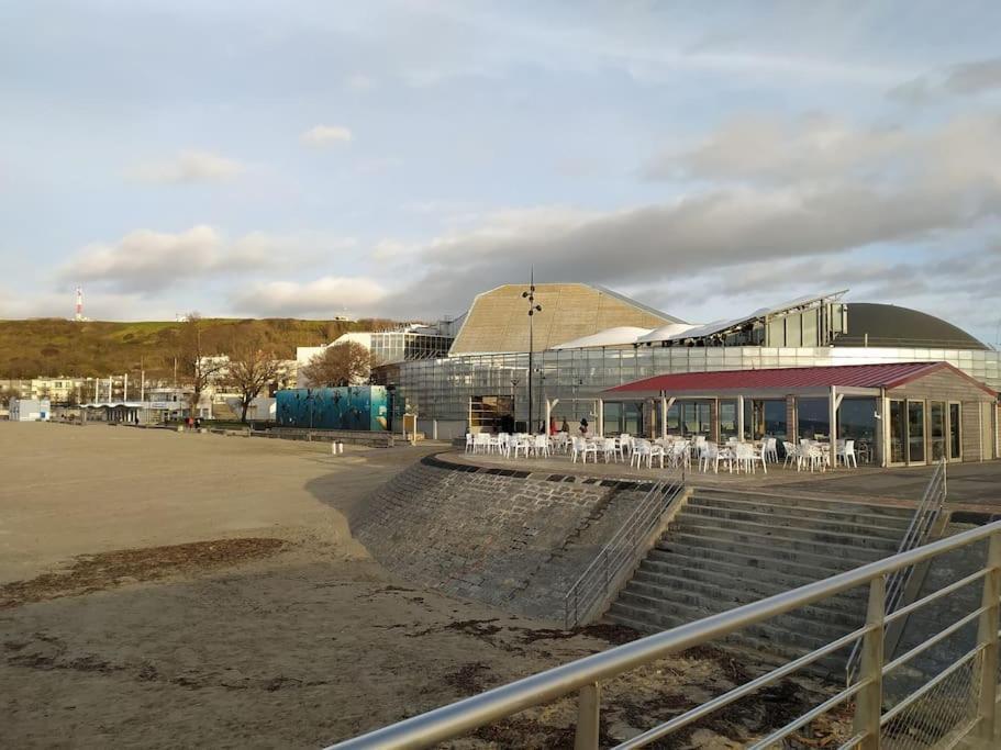 Face Nausicaa Et Plage Vue Panoramique Boulogne-sur-Mer Exterior photo